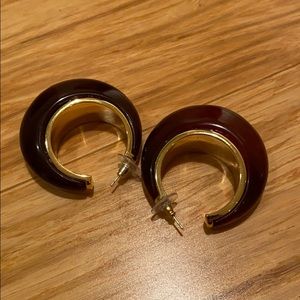 Cult Gaia Mona Hoop Earrings